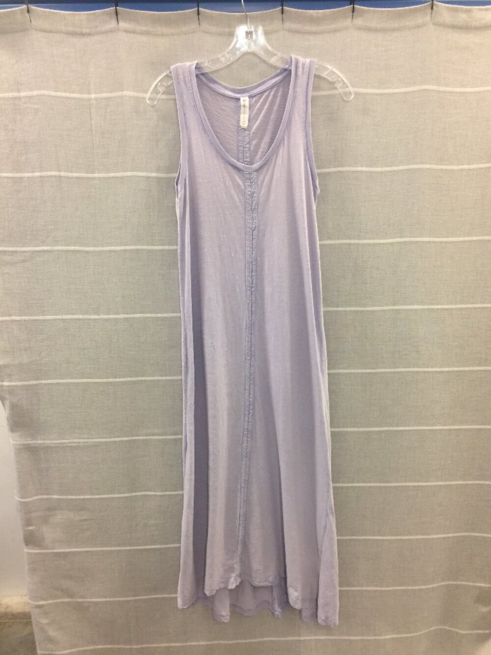 Daily Practice by Anthropologie Purple Lounge Midi Dress 100% Cotton Whimsygoth - Picture 2 of 5